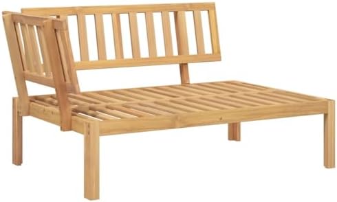 Pięcioczęściowy modułowy zestaw z akacji na paletach