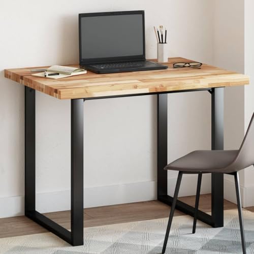 Blat stołu z litej akacji 100×80 cm grubość 4 cm