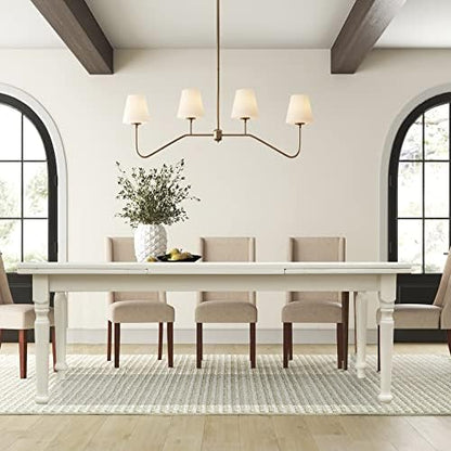 Duży włoski stół rozkładany 200×90 cm z lipy Biscottini