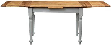 Włoski rozkładany stół Biscottini 120×80 cm lite drewno